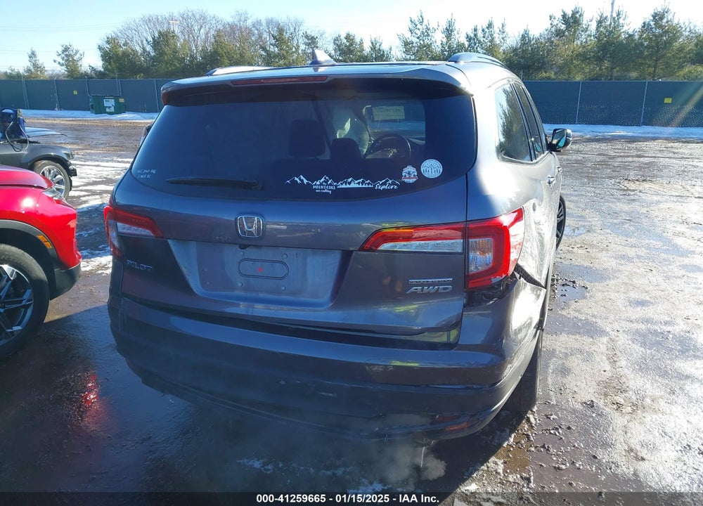 2022 HONDA PILOT AWD SPECIAL EDITION VIN: 5FNYF6H24NB080714