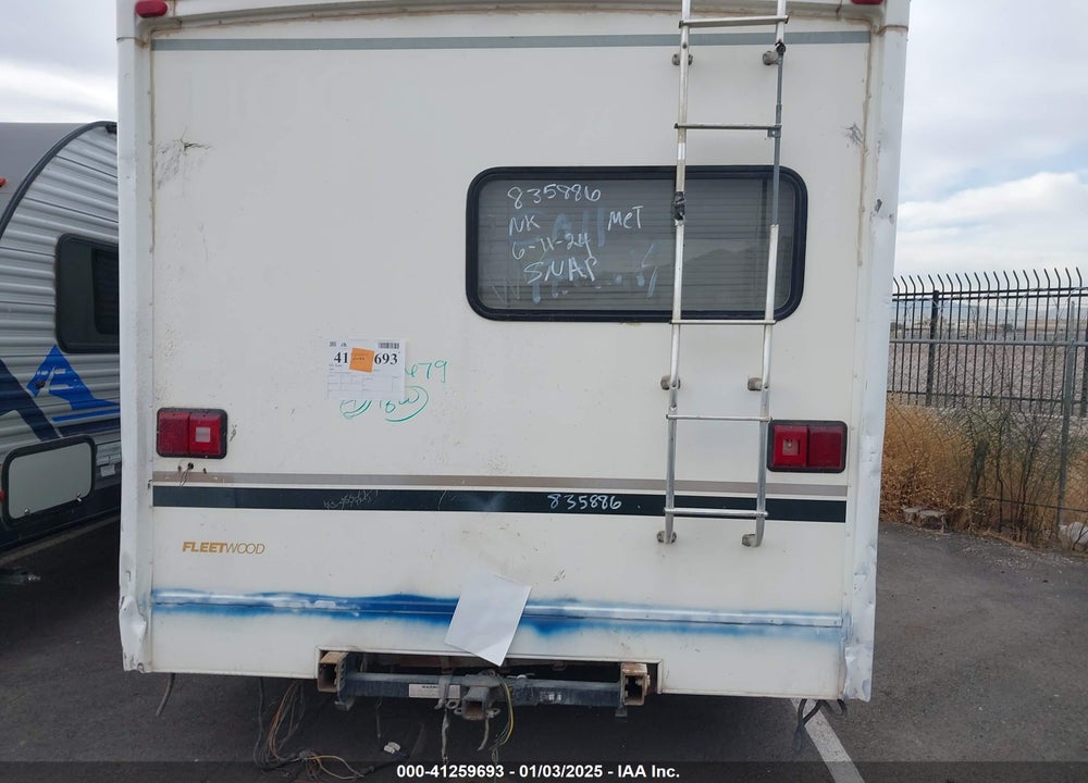 2002 FORD E-450 CUTAWAY STANDARD VIN: 1FDXE45SX2HB00849