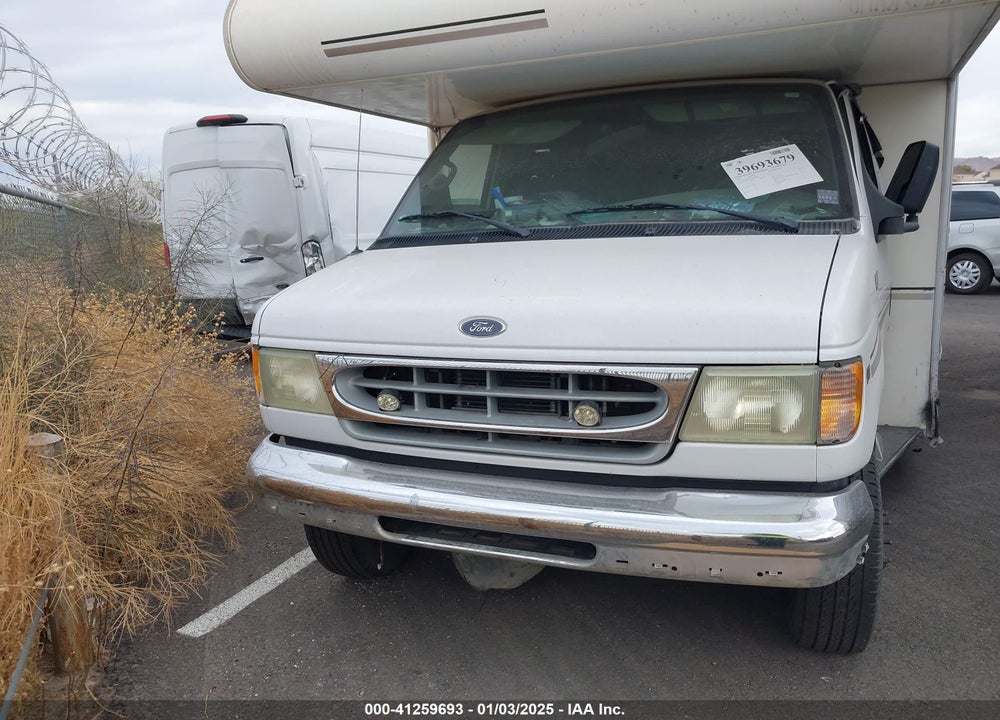 2002 FORD E-450 CUTAWAY STANDARD VIN: 1FDXE45SX2HB00849