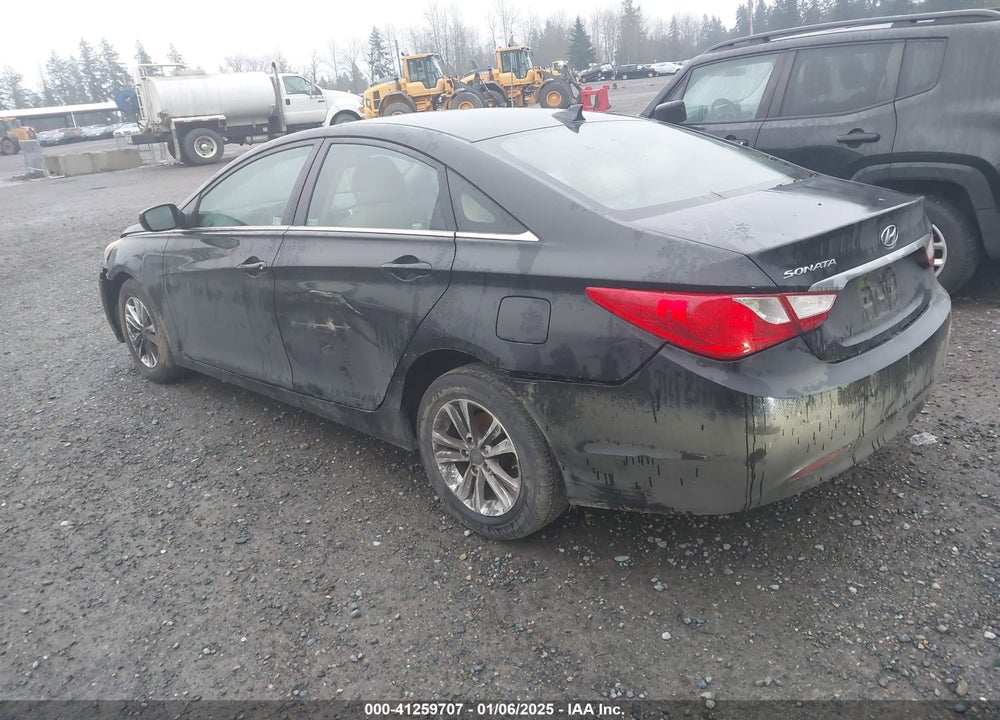 2013 HYUNDAI SONATA GLS VIN: 5NPEB4ACXDH663262