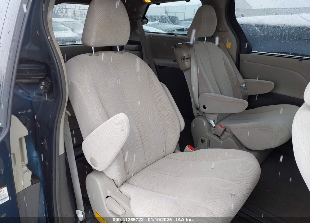 2012 TOYOTA SIENNA LE V6 8 PASSENGER VIN: 5TDKK3DC8CS267056