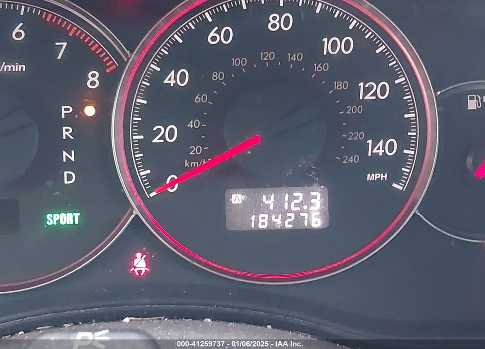 2008 SUBARU OUTBACK 2.5I LIMITED VIN: 4S4BP62C587366257