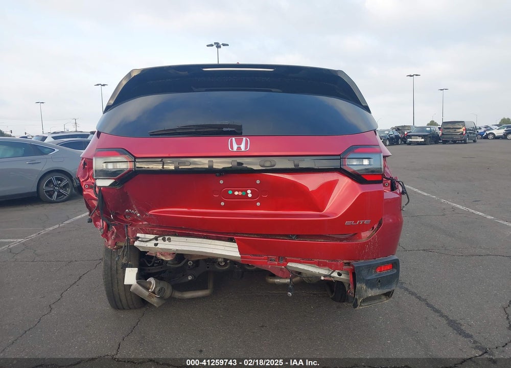 2023 HONDA PILOT AWD ELITE VIN: 5FNYG1H87PB004797