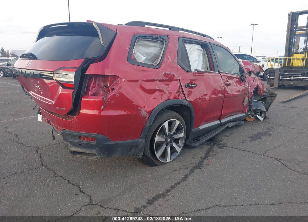 2023 HONDA PILOT AWD ELITE VIN: 5FNYG1H87PB004797
