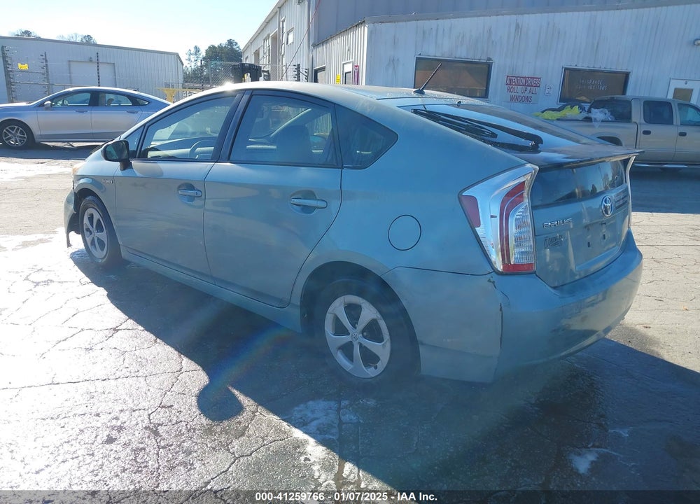 2014 TOYOTA PRIUS TWO VIN: JTDKN3DUXE1835324
