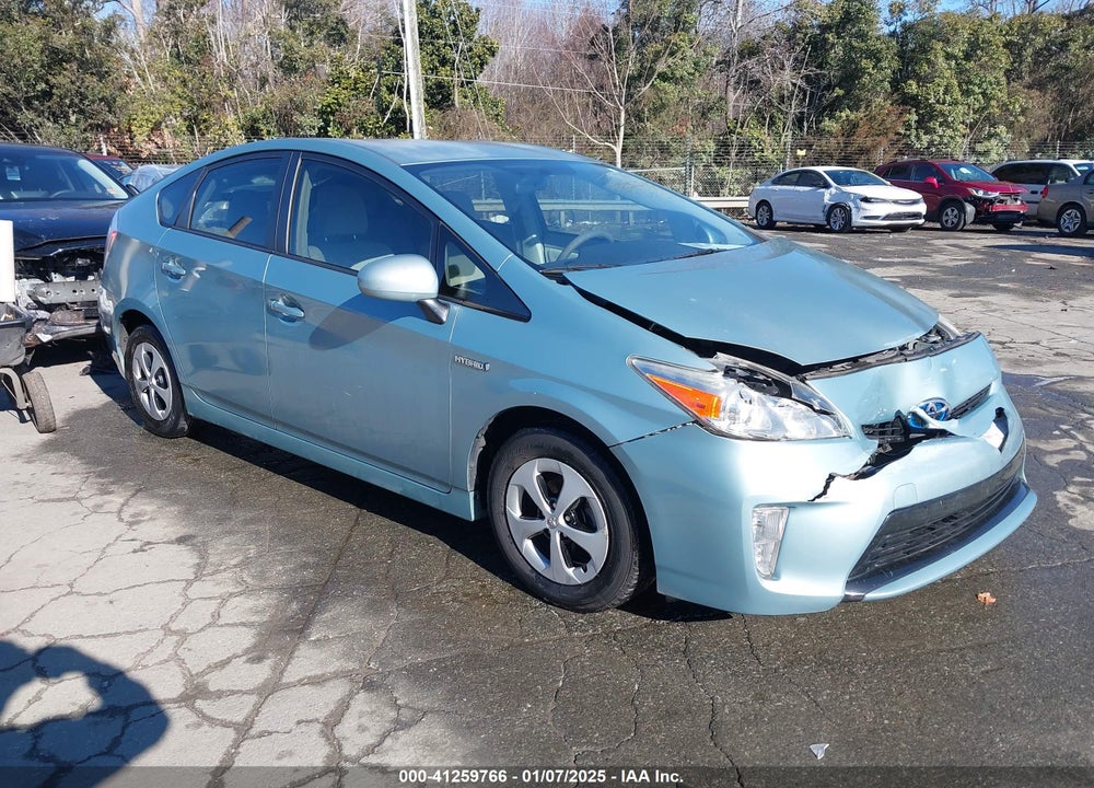 2014 TOYOTA PRIUS TWO VIN: JTDKN3DUXE1835324