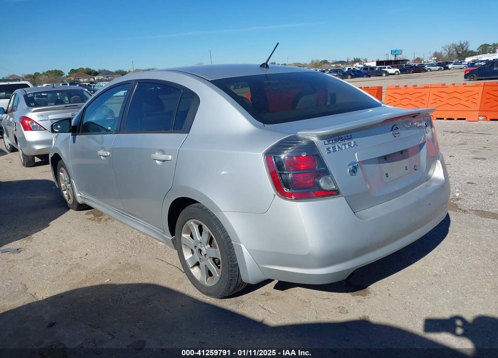 2011 NISSAN SENTRA 2.0SR VIN: 3N1AB6AP9BL605270