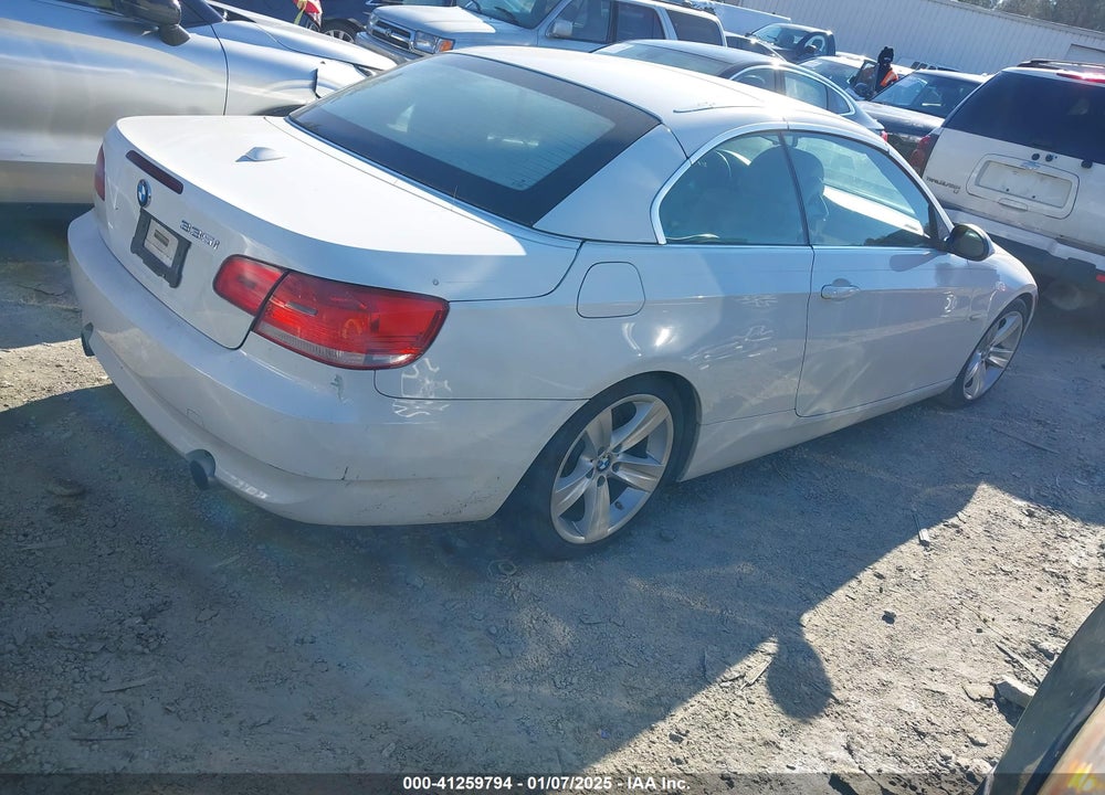 2007 BMW 335I VIN: WBAWL73587PX46017