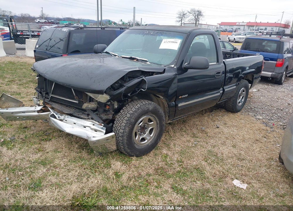 2000 CHEVROLET SILVERADO 1500 VIN: 1GCEC14W3YZ220497