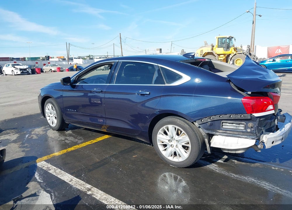 2017 CHEVROLET IMPALA VIN: 2G11X5SA4H9157012
