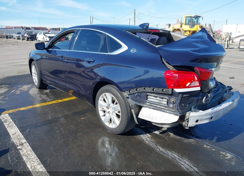 2017 CHEVROLET IMPALA VIN: 2G11X5SA4H9157012