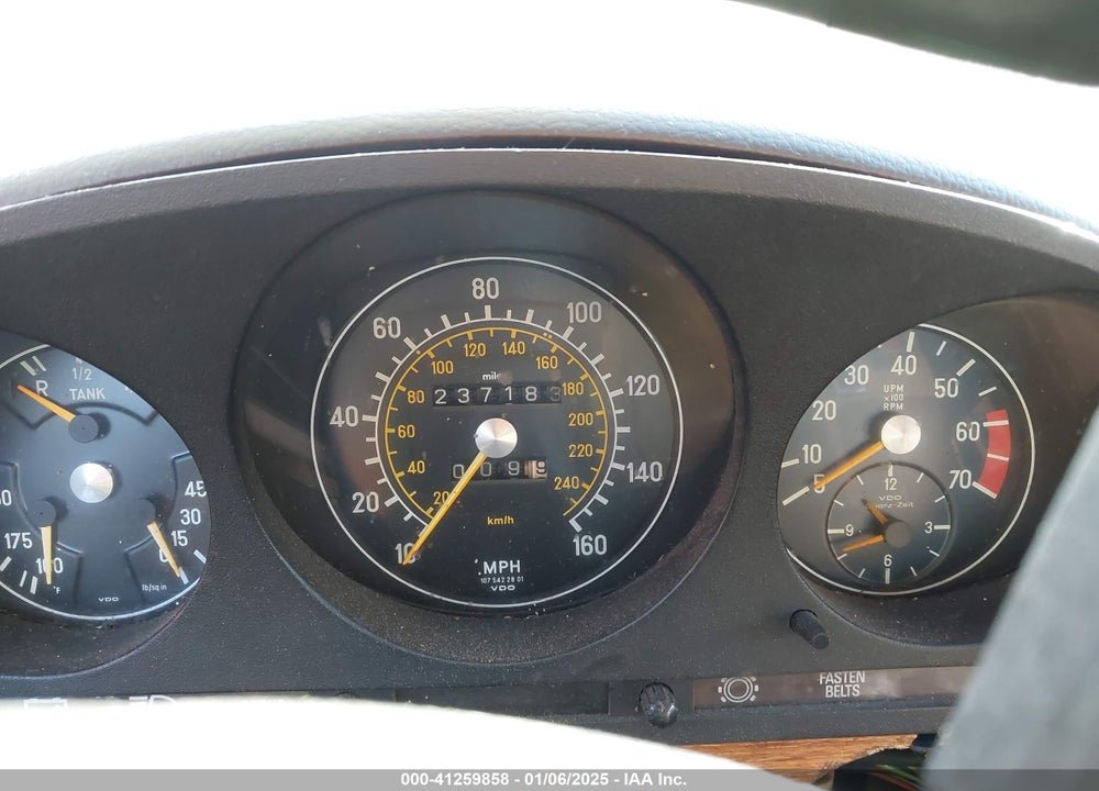 1978 MERCEDES-BENZ 450 SEL VIN: 116033-12078871