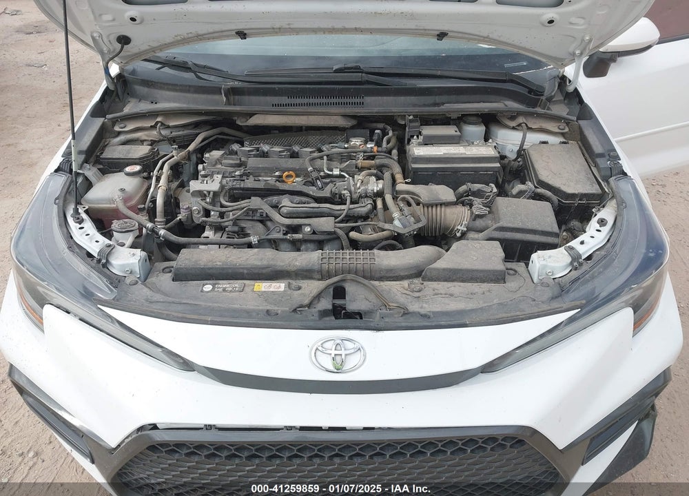 2022 TOYOTA COROLLA VIN: 5YFM4MCE1NP119550