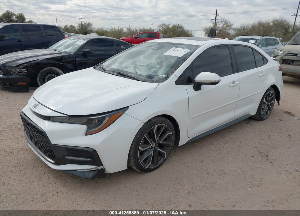 2022 TOYOTA COROLLA VIN: 5YFM4MCE1NP119550