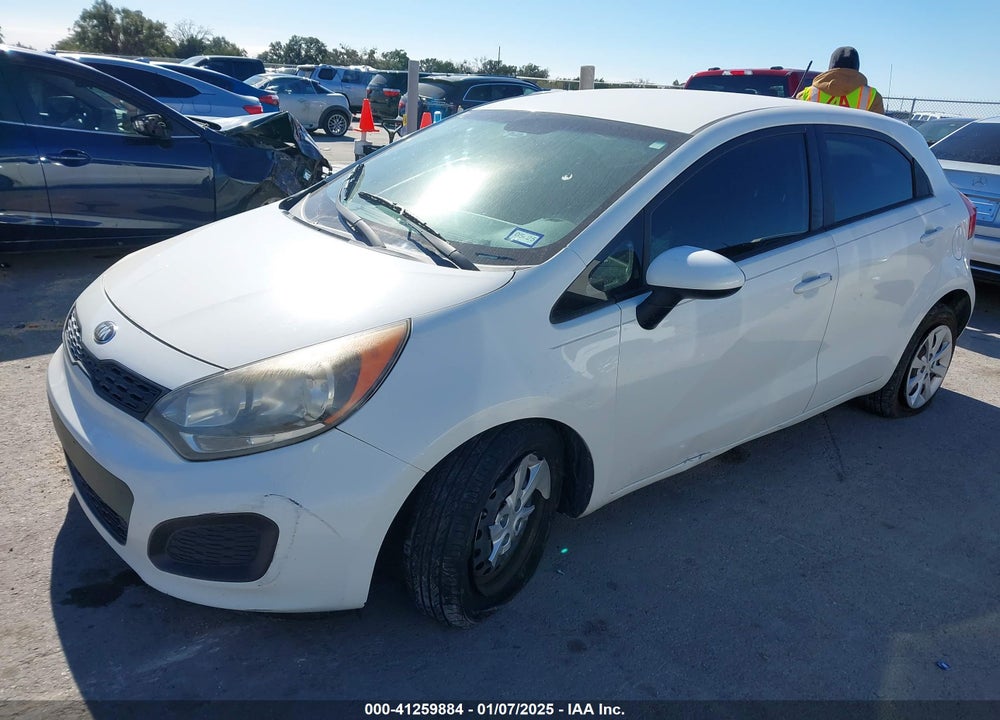 2015 KIA RIO LX VIN: KNADM5A31F6446222