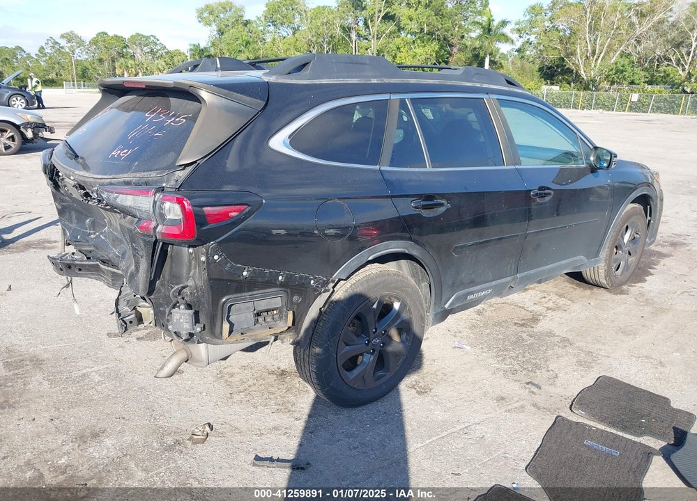 2021 SUBARU OUTBACK ONYX EDITION XT VIN: 4S4BTGLD0M3114345