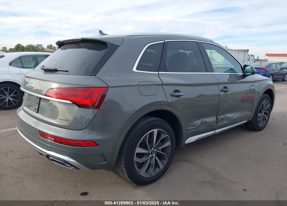 2023 AUDI Q5 PREMIUM PLUS 45 TFSI S LINE QUATTRO VIN: WA1EAAFY2P2099516