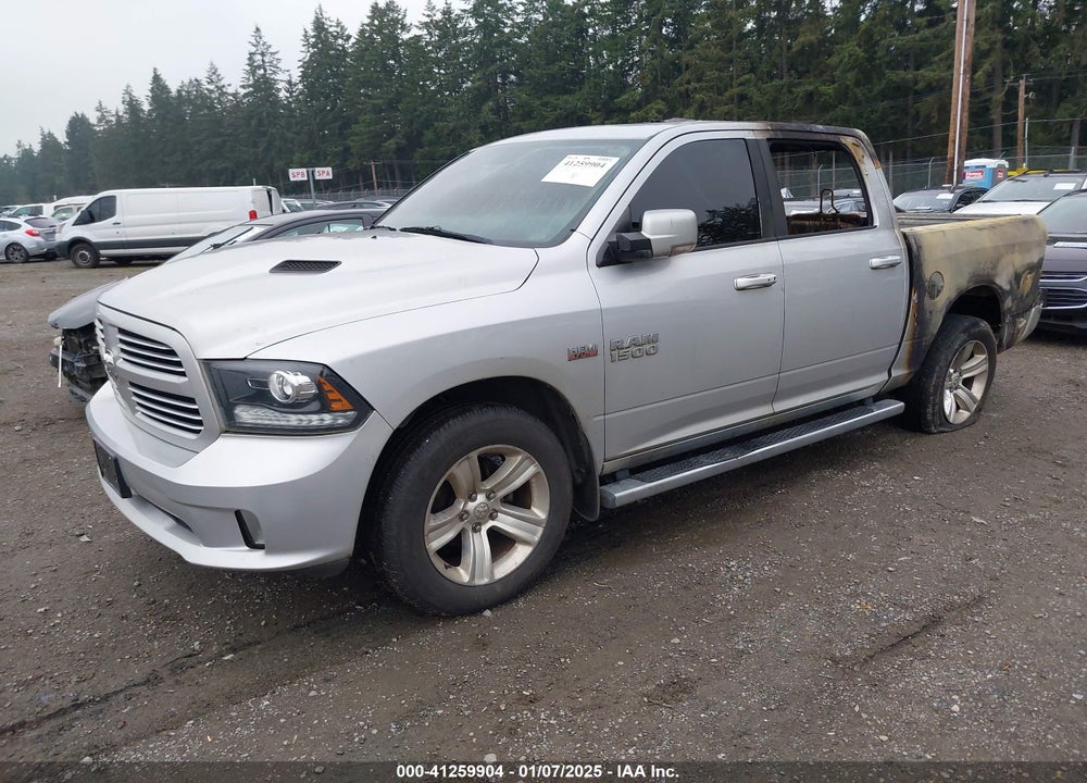2013 RAM 1500 SPORT VIN: 1C6RR7MT4DS502859