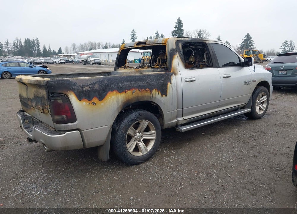 2013 RAM 1500 SPORT VIN: 1C6RR7MT4DS502859
