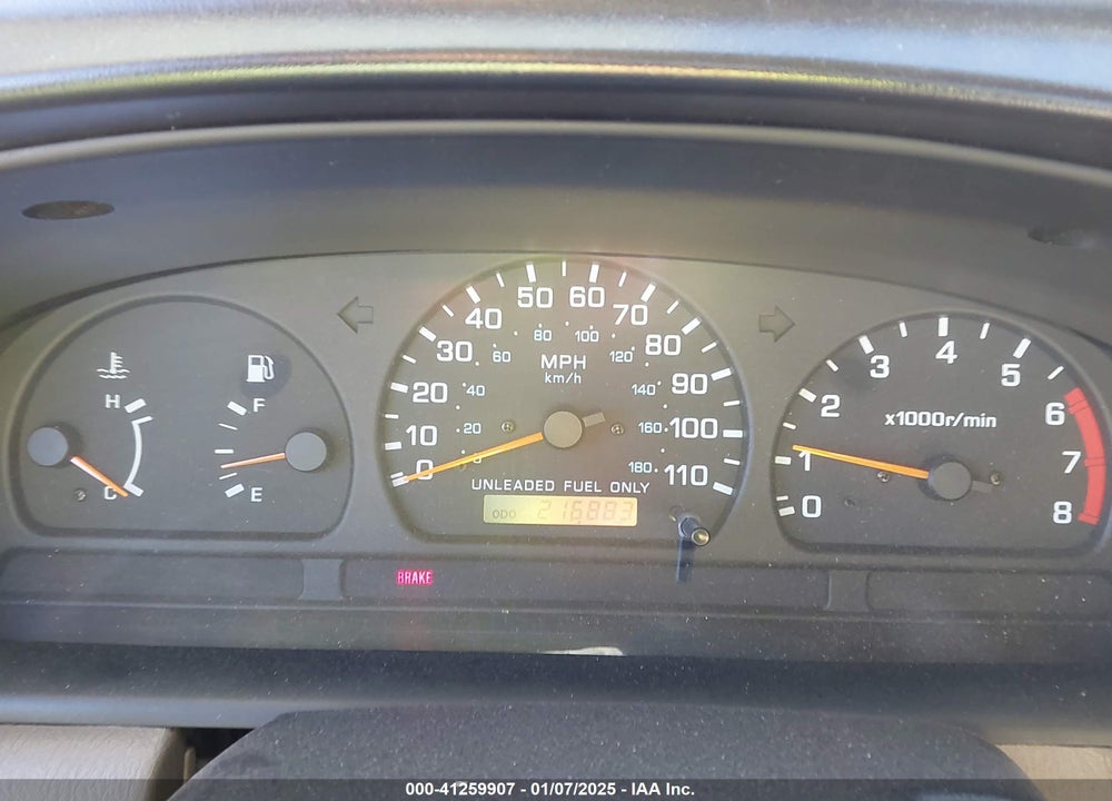 2000 NISSAN FRONTIER XE VIN: 1N6DD26S0YC317469