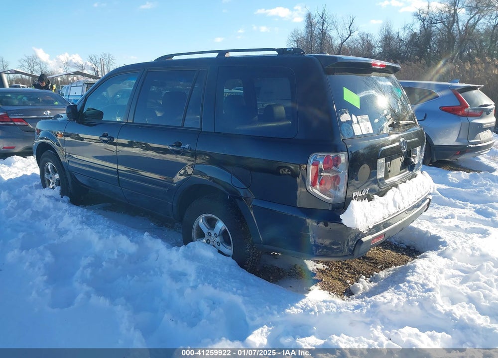 2008 HONDA PILOT EX-L VIN: 5FNYF18788B003265