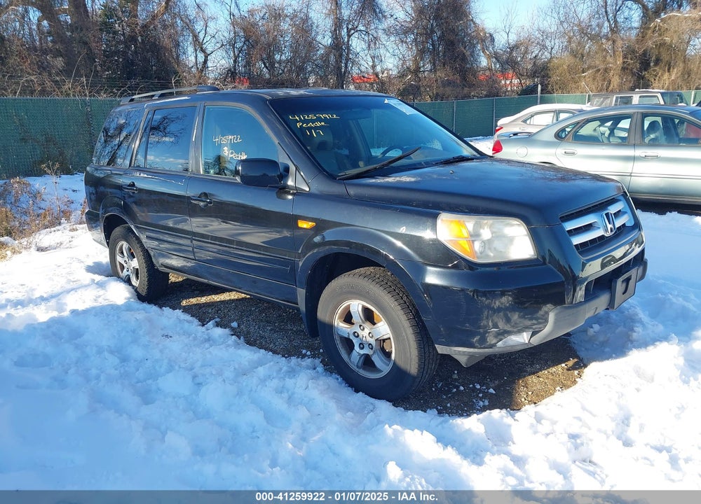 2008 HONDA PILOT EX-L VIN: 5FNYF18788B003265