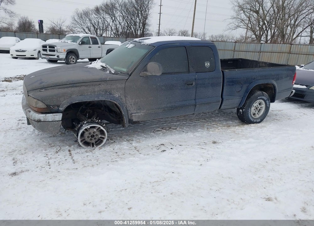 2000 DODGE DAKOTA SLT/SPORT VIN: 1B7GG22N9YS567712