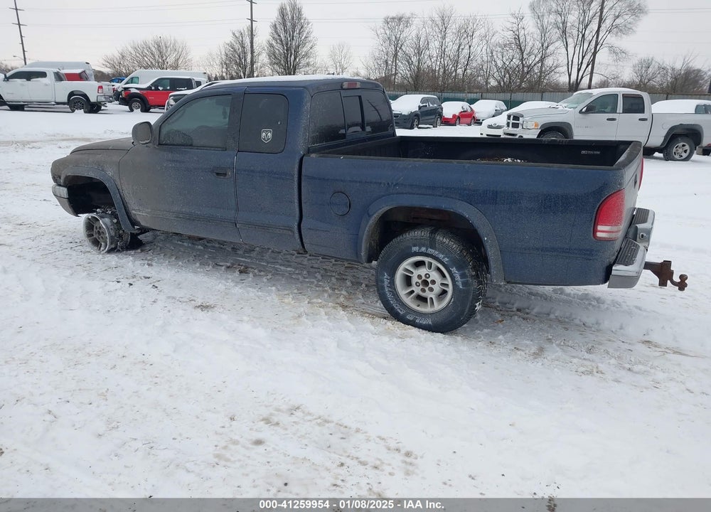 2000 DODGE DAKOTA SLT/SPORT VIN: 1B7GG22N9YS567712