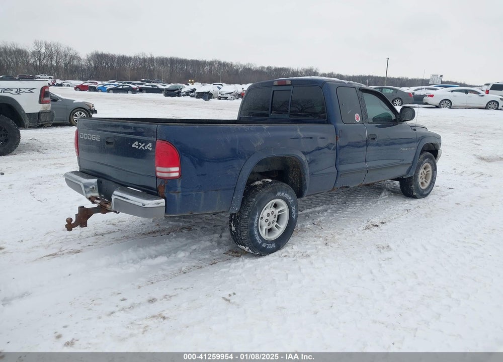 2000 DODGE DAKOTA SLT/SPORT VIN: 1B7GG22N9YS567712