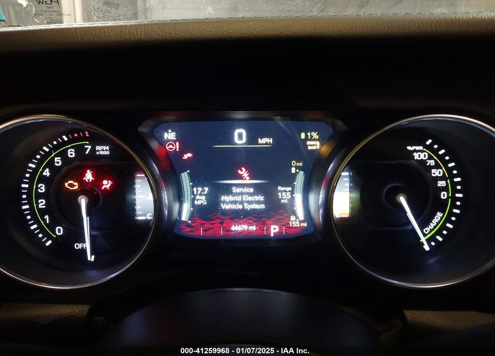 2021 JEEP WRANGLER 4XE UNLIMITED RUBICON 4X4 VIN: 1C4JJXR63MW660957