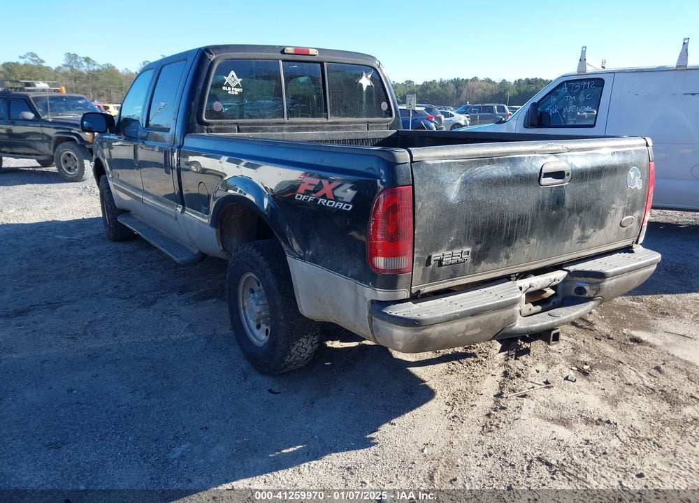 2003 FORD F-250 LARIAT/XL/XLT VIN: 1FTNW21P33ED17516