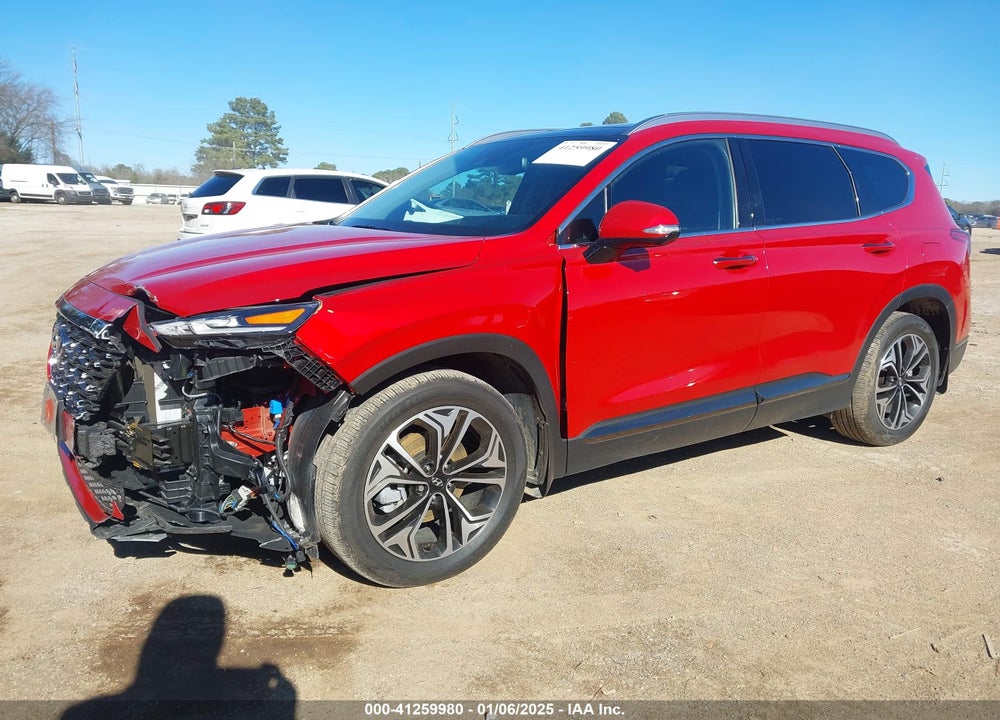 2020 HYUNDAI SANTA FE LIMITED 2.0T VIN: 5NMS53AA2LH283122