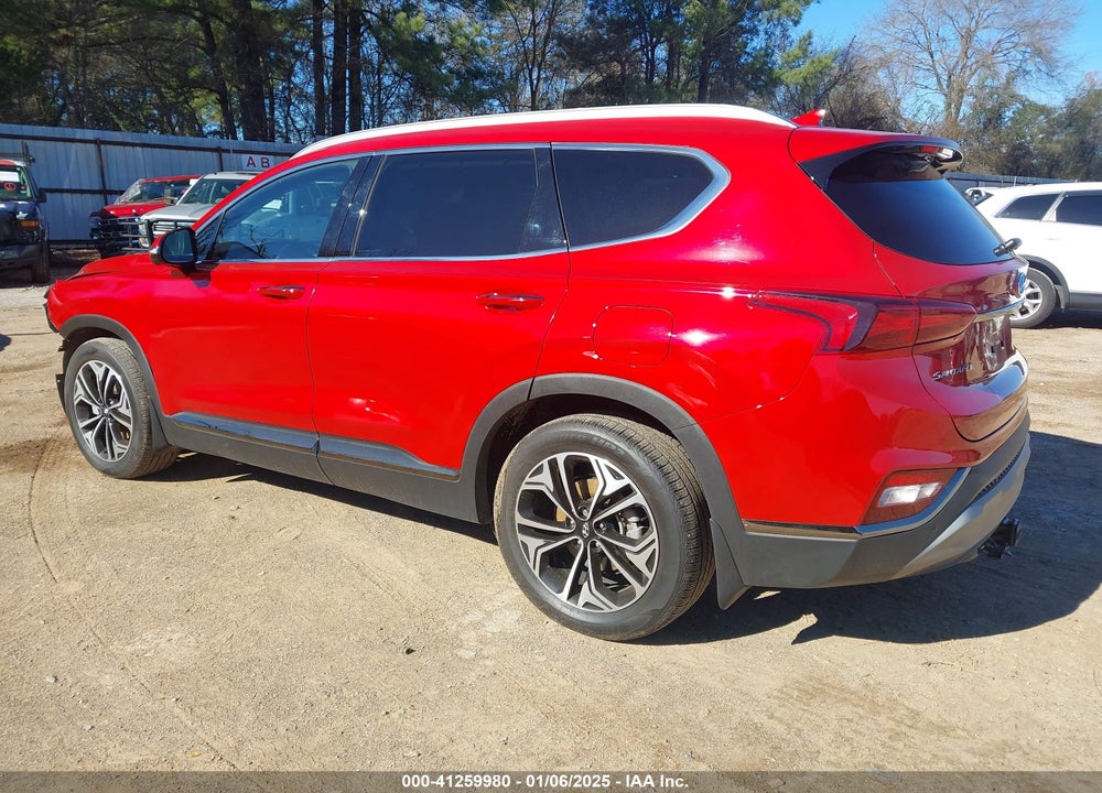 2020 HYUNDAI SANTA FE LIMITED 2.0T VIN: 5NMS53AA2LH283122