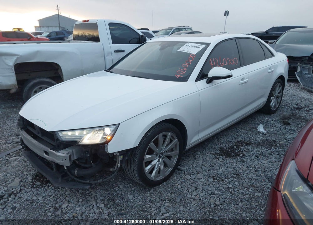 2017 AUDI A4 2.0T PREMIUM VIN: WAUGNAF4XHN002981