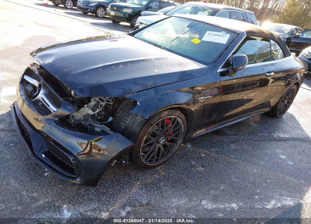 2017 MERCEDES-BENZ C VIN: WDDWK8HB4HF490420