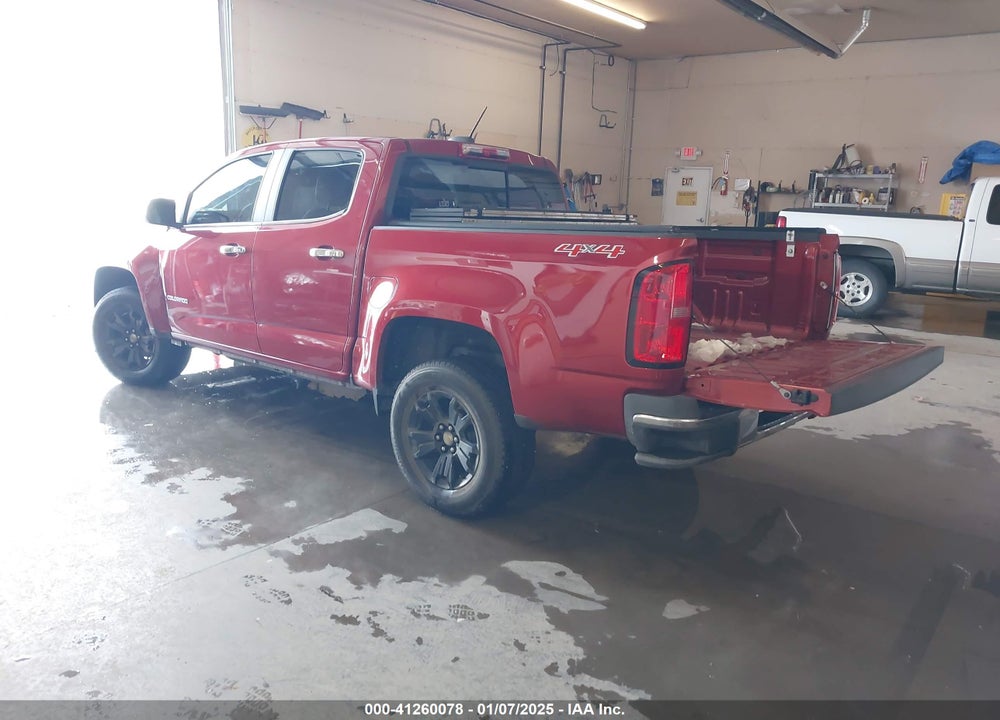 2016 CHEVROLET COLORADO VIN: 1GCGTCE30G1197038