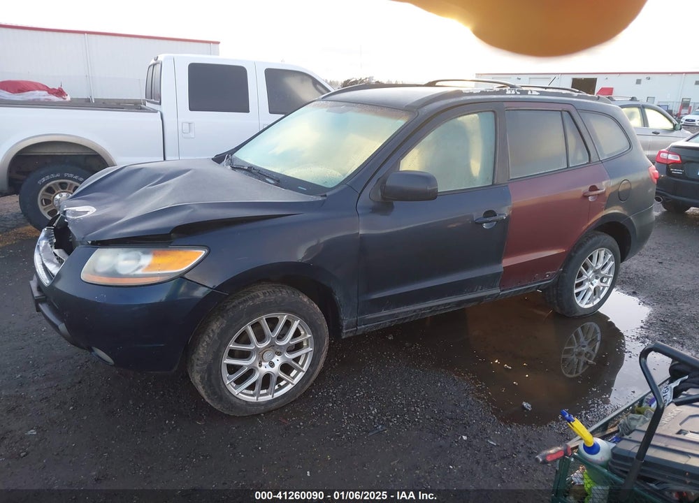 2007 HYUNDAI SANTA FE GLS VIN: 5NMSG73D97H051308