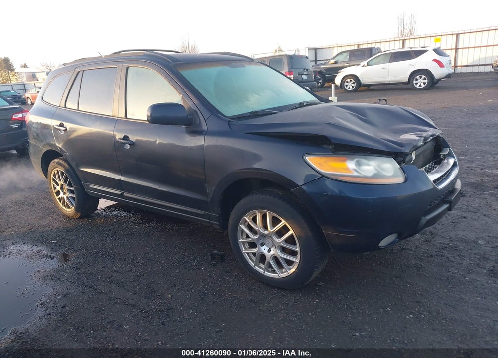 2007 HYUNDAI SANTA FE GLS VIN: 5NMSG73D97H051308
