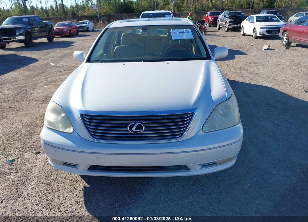 2005 LEXUS LS 430 VIN: JTHBN36F555011754