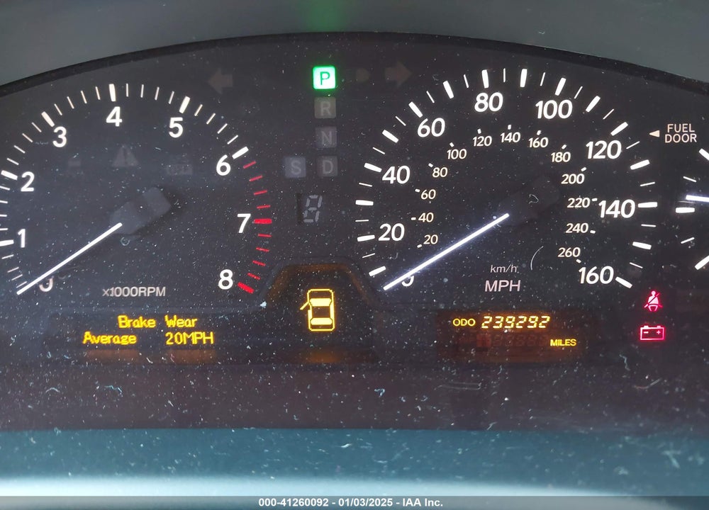 2005 LEXUS LS 430 VIN: JTHBN36F555011754