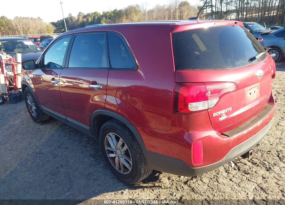 2014 KIA SORENTO LX VIN: 5XYKT3A63EG518254