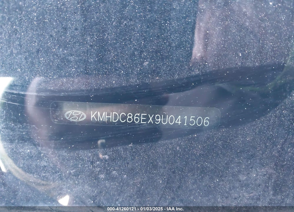 2009 HYUNDAI ELANTRA TOURING VIN: KMHDC86EX9U041506