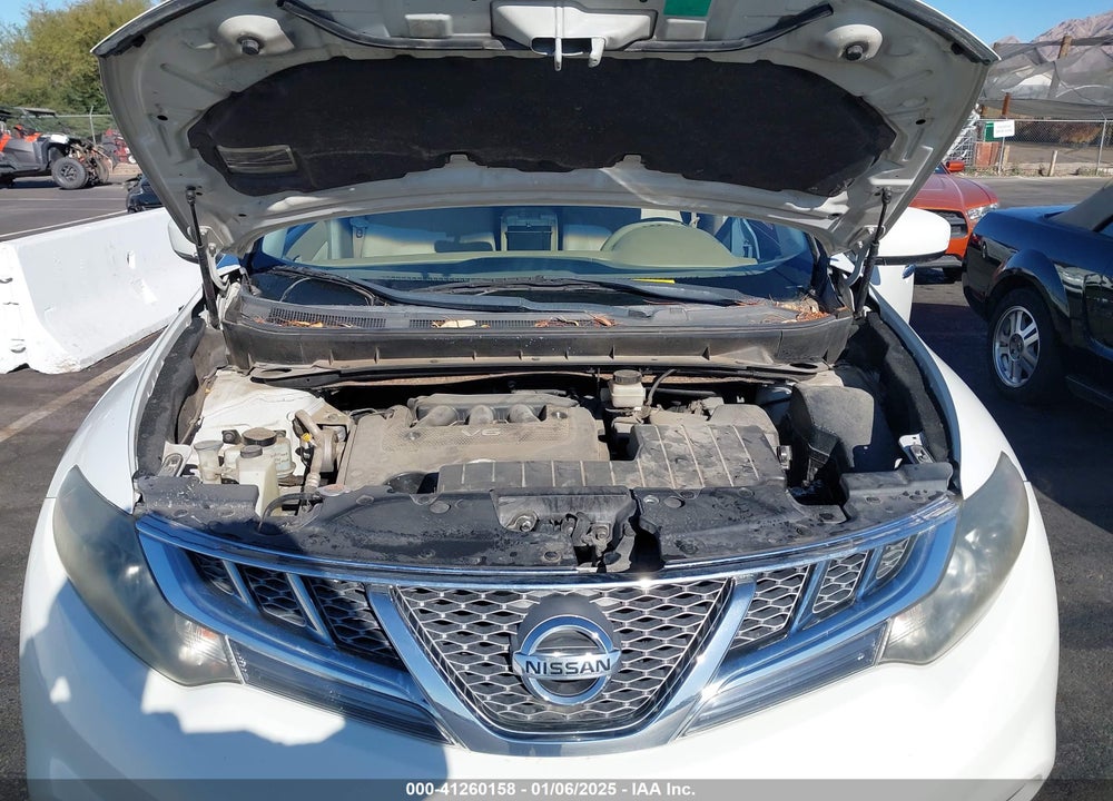 2011 NISSAN MURANO S VIN: JN8AZ1MU4BW051339