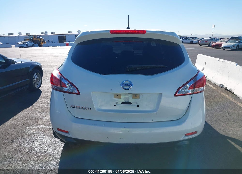 2011 NISSAN MURANO S VIN: JN8AZ1MU4BW051339