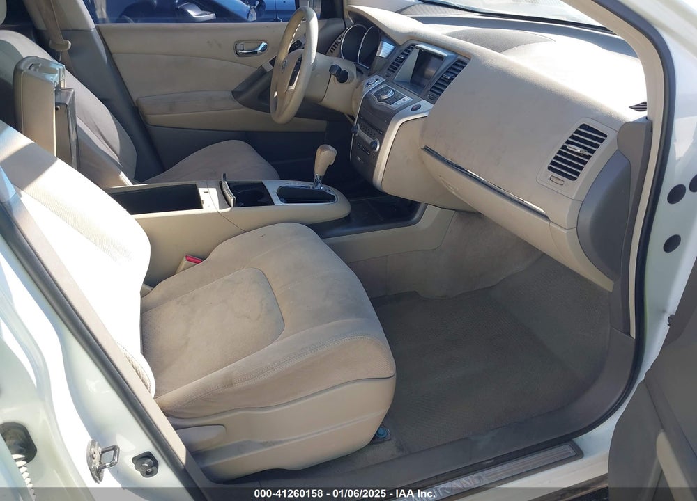 2011 NISSAN MURANO S VIN: JN8AZ1MU4BW051339