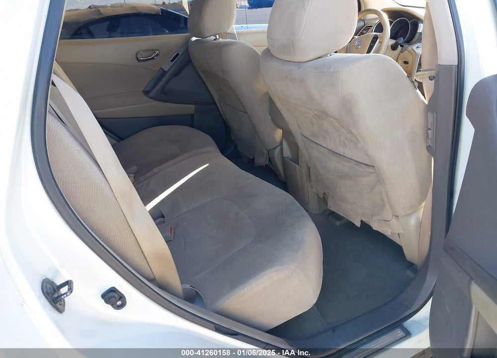 2011 NISSAN MURANO S VIN: JN8AZ1MU4BW051339