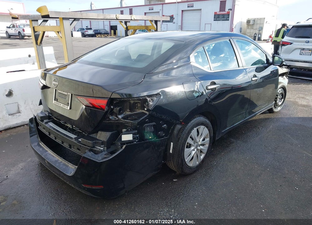 2025 NISSAN SENTRA S VIN: 3N1AB8BV5SY231140