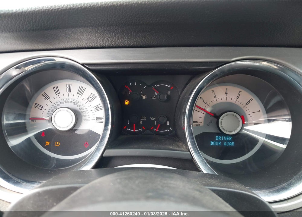 2011 FORD MUSTANG V6 PREMIUM VIN: 1ZVBP8EM6B5109001