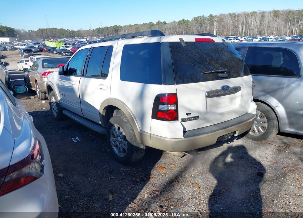 2008 FORD EXPLORER EDDIE BAUER VIN: 1FMEU64E38UB29921