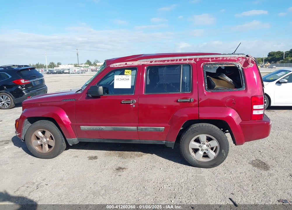2012 JEEP LIBERTY SPORT VIN: 1C4PJLAK5CW179859